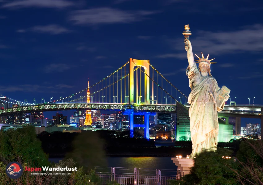 Rainbow Bridge Odaiba for couples