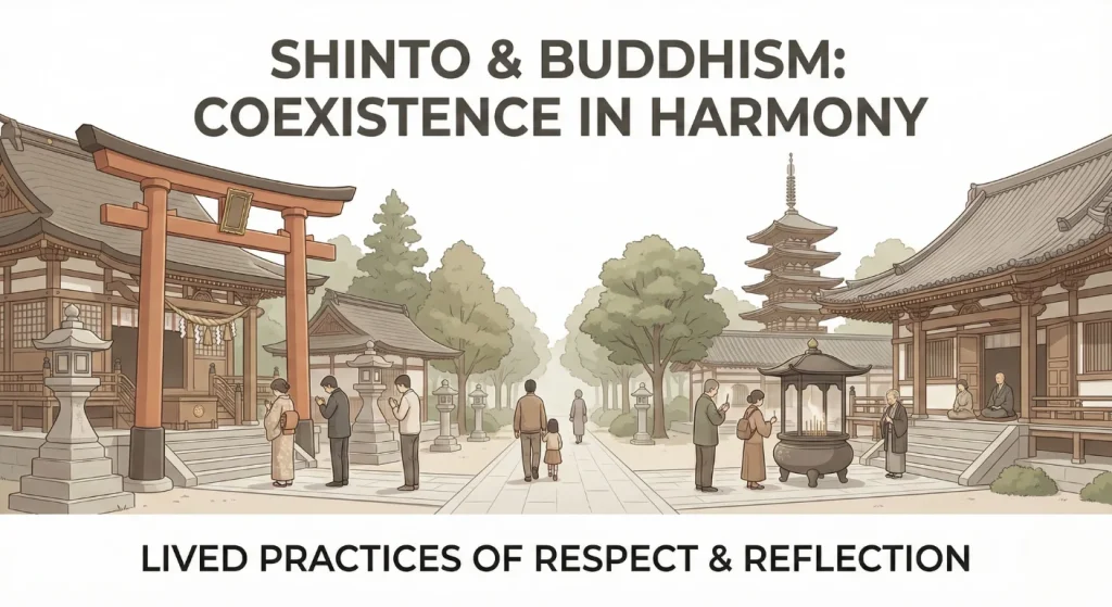 Shrine and temple used in everyday rituals