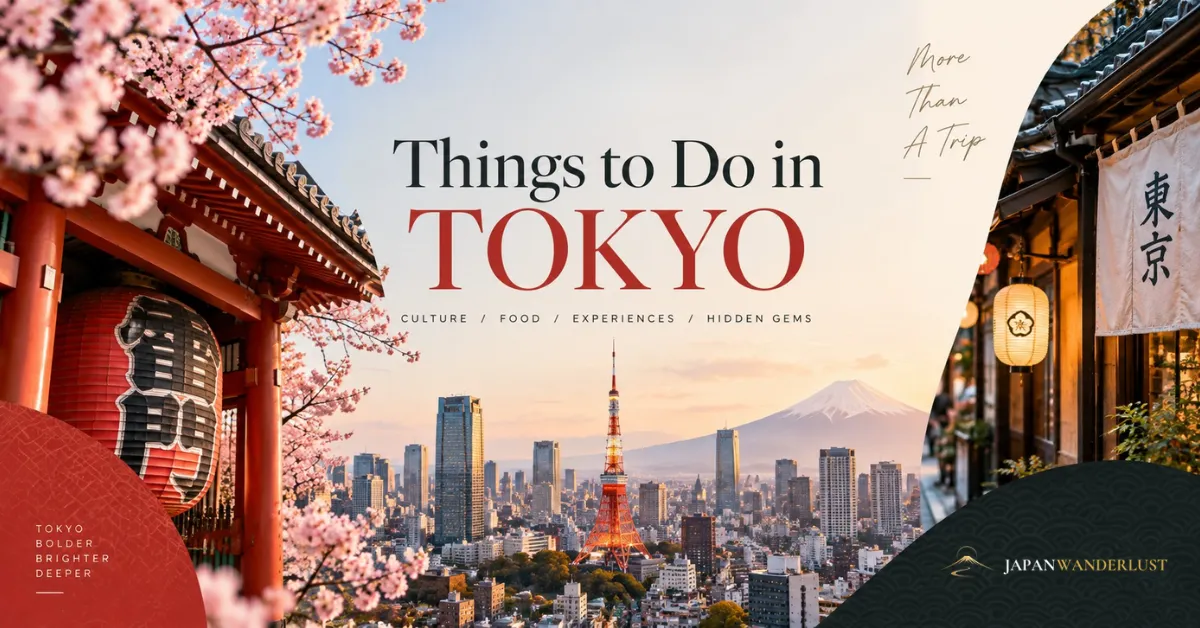 What to do in Tokyo